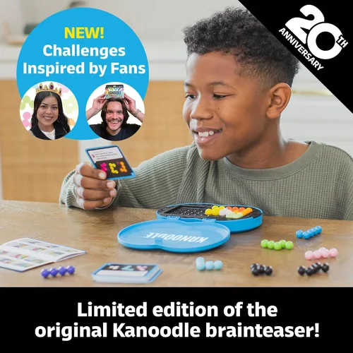 Vista 2 de Educational Insights Kanoodle Fan Edition - 20 aniversario (Cyan)