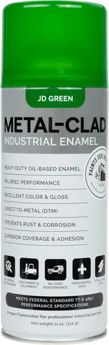 Vista 23 de Pinturas para la industria Esmalte industrial, Pintura en aerosol - Maquinaria de hierro de metal de acero - 1 lata (aluminio metálico) 9-S-1423