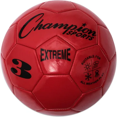 Vista 22 de Champion Sports Extreme Series - Balón de fútbol – Tamaños 3, 4, 5, tacto suave, para todo clima, alta retención de aire, pelotas de liga