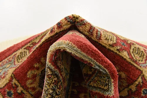 Vista 13 de Unique Loom Sahand Collection - Alfombra tradicional geométrica roja (2 pies 2 pulgadas x 3 pies)