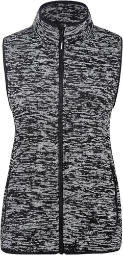 Vista 2 de con cierre para mujer chaleco con bolsillos de cierre ATHLETIC sudadera de forro polar chaleco sin mangas suéter chamarra