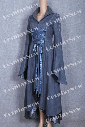 Vista 4 de CosplayNow El señor de los anillos Arwen - Disfraz de cosplay gris