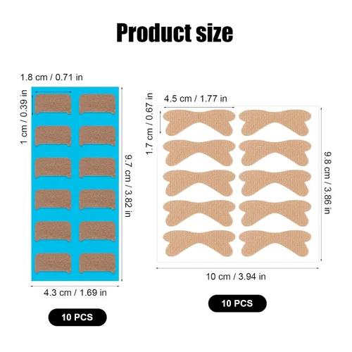 Vista 2 de Corrector de uñas encarnadas, 100 parches correctores transpirables con nudo de lazo y 120 tiras de uñas encarnadas ranuradas, herramienta de cinta