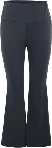Vista 5 de Bell Yoga Flare Palazzo Bottom Pantalones Pantalones altos Cintura Pierna Pantalones anchos Pantalones de Yoga Pantalones Recortados Flare Yoga