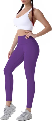 Vista 4 de Sunzel - Leggings deportivos para mujer con cintura alta para modelar el abdomen