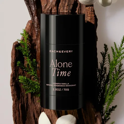 Vista 6 de Each & Every Desodorante sin aluminio para mujeres y hombres, fragancia natural, protección contra olores de 72 horas, desodorante no tóxico