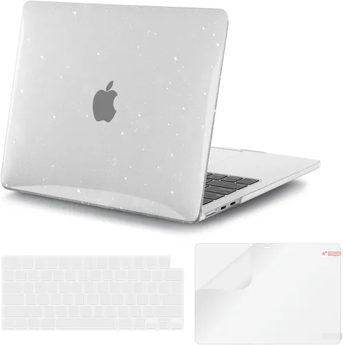 Vista 10 de iCasso para M4 MacBook Air de 13 pulgadas Funda 2025 2024-2022 M3 M2 Modelo A 3240 A3113 A2681, Funda de plástico de patrón protector resistente