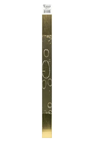 Vista 11 de K&S 8231 - Tira de latón de metales de precisión - 0.016 pulgadas de grosor x 1/2 pulgadas de ancho x 12 pulgadas de largo - Manualidades