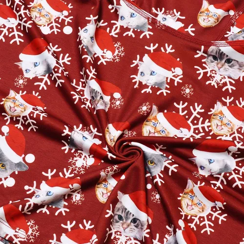 Vista 6 de Jxstar Vestidos de manga larga para niñas, ropa de otoño e invierno, vestido con vuelo