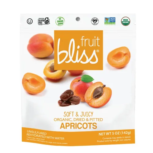 Vista 7 de Albaricoques turcos sin sulfatar – Bocadillos orgánicos de frutas secas de albaricoques – Snacks saludables para aperitivos sobre la marcha