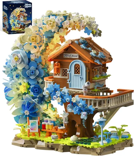 Vista 12 de Magic Owens House Building Set for Adults with LED Lights Horror Houses Blocks Toy, Compatible with Lego, Architecture Collectible Movie Model Kit