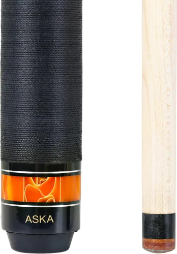 Vista 5 de ASKA Fireball Jump Break Cue Stick – 3-Piece Jump/Break Pool Cue, 58" Canadian Hard Rock Maple Shaft, 13mm Phenolic Tip & Ferrule, Quick Release