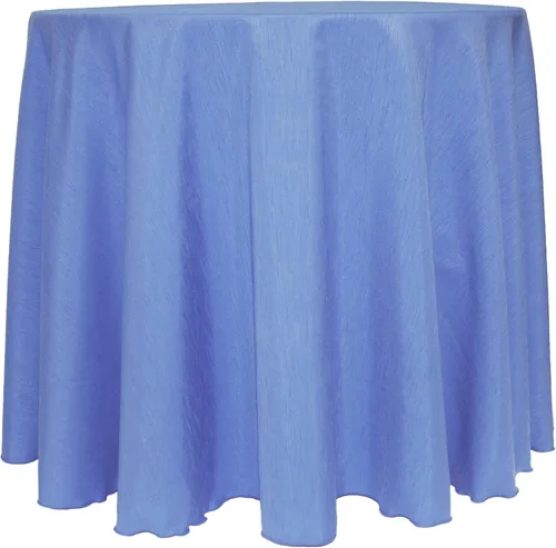 Vista 49 de Mantel reversible de satén Shantung de Ultimate Textile Majestic 96" redondo, Satin, Paquete de 2