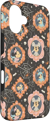 Vista 3 de iPhone 16 Disney Mickey Mouse & Pals Spooky Cute Halloween Frames Case