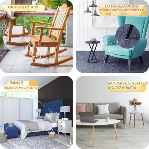 Vista 7 de Almohadillas de fieltro para muebles, cinta de fieltro cortable antideslizante autoadhesiva beige, rollo de tiras de fieltro de alta resistencia