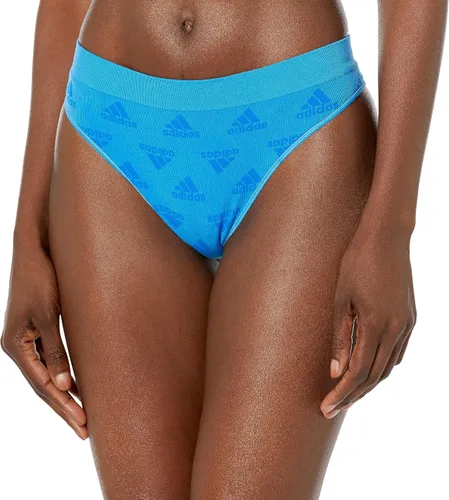 Vista 2 de Adidas Tanga sin costuras para mujer, paquete de 3