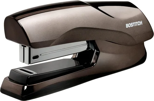 Vista 11 de Bostitch Grapadora de oficina resistente, grapadora de 40 hojas para escritorio, tira completa, incluye 1260 grapas, color negro