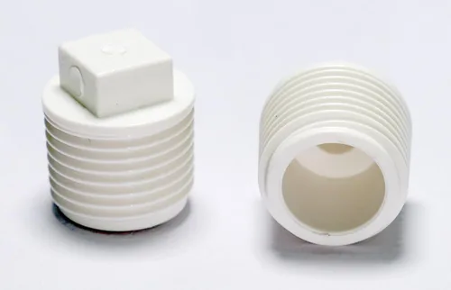 Vista 3 de Rainbow Dream Adaptador de rosca macho de PVC de 1 pulgada, 20 paquetes, blanco (1 pulgada)