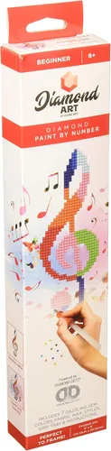 Vista 13 de DIAMOND ART BY LEISURE ARTS Kits de pintura de diamantes para adultos, abeja principiante de 8 x 8 pulgadas
