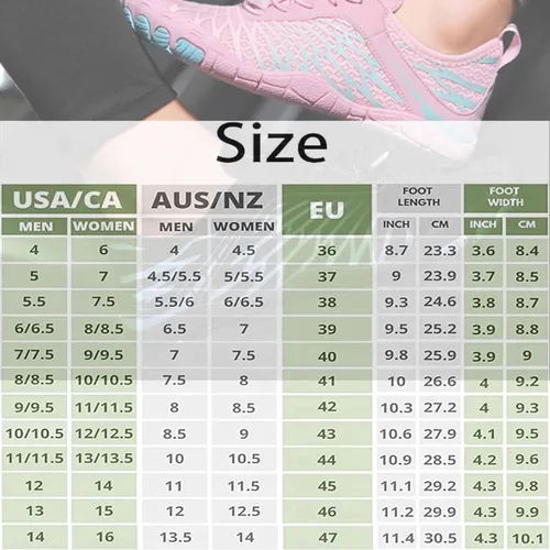 Vista 2 de Calzado de senderismo para mujer, zapatos de correr descalzos para hombres, zapatos de senderismo para mujer, impermeables, antideslizantes