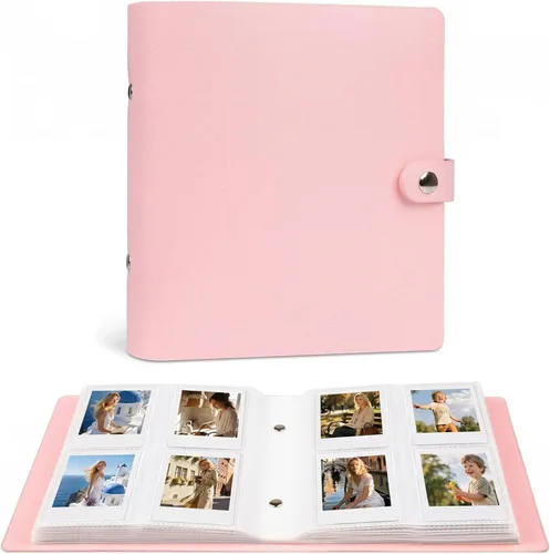 Vista 13 de Álbum de fotos instantáneas de 256 bolsillos para Fujifilm Instax Mini 12 11 9 8+ 8 99 40 EVO LiPlay película instantánea, compatible con cámaras