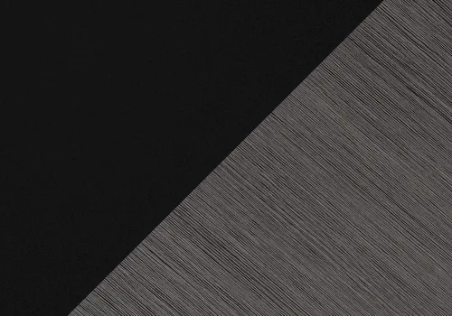 Vista 5 de Monarch Specialties Escritorio esquinero de estilo contemporáneo con estantes y cajones abiertos, 48 pulgadas de largo, parte superior negra y gris