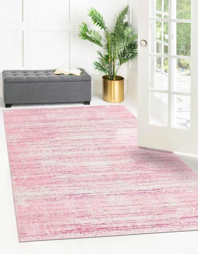 Vista 38 de Unique Loom Uptown Collection - Alfombra Madison Avenue (8 x 10 pies, rectangular, marrón y marfil)