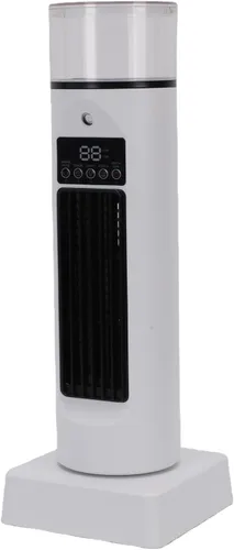 Vista 5 de USB Bladeless Tower Fan for Bedroom Office, 13.58 Inch