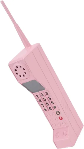 Vista 9 de Adorno para teléfono celular, adorno de ladrillo de los años 80 y 90, modelo retro de teléfono celular, accesorios fotográficos de simulación