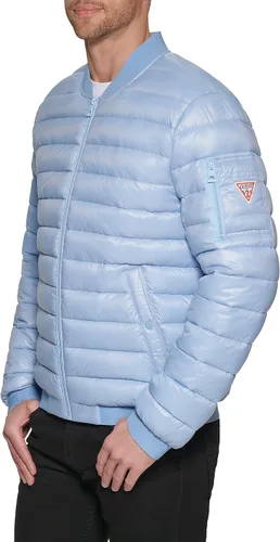 Vista 3 de GUESS Bomber de manga larga ligera para hombre