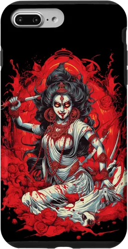 Vista 12 de iPhone 16 Kali Goddess of Death, Time and Doomsday Hindu God Occult Case