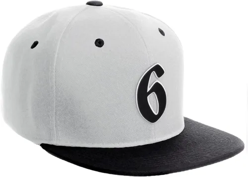 Vista 1130 de Daxton Gorra clásica con visera de billete plano con letras del alfabeto inglés antiguo de la A a la Z