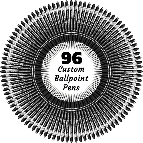 Vista 81 de 12 bolígrafos personalizados a granel, bolígrafos personalizados con grabado personalizado con nombre o texto, regalo ideal de aniversario