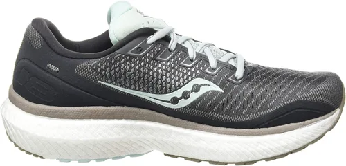 Vista 6 de Saucony Tenis de correr Triumph 18 para mujer Piedra lunarCoral