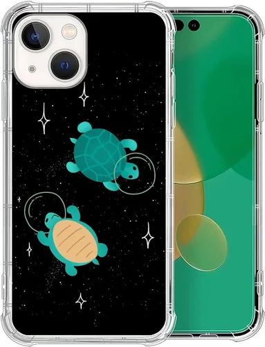 Vista 39 de CARLOCA Funda compatible con iPhone 7 Plus para niña, transparente con increíble diseño de nebulosa espacial, diseño de plástico a prueba de golpes