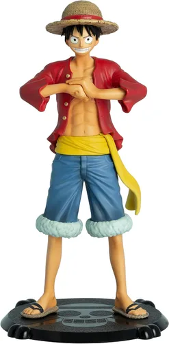 Vista 2 de Figura coleccionable de PVC de ABYSTYLE Studio One Piece Monkey D. Luffy SFC de 6.5" de estatura, estatua para anime, manga, figuras para decoración