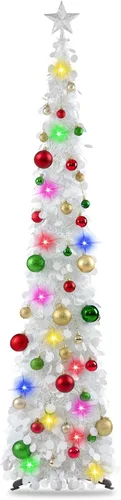 Vista 18 de N&T Nieting - Árbol de Navidad de oropel Negro