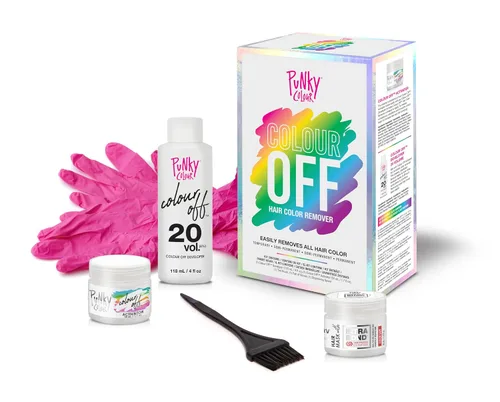 Vista 7 de Kit de Removedor de Tinte de Cabello Punky - Removedor de Tinte para el Cabello, Elimina de Forma Segura el Tinte Semipermanente y Permanente