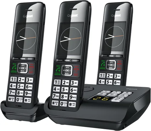 Vista 10 de Gigaset Comfort 552H - Auricular adicional - Cargador - Elegante teléfono inalámbrico para base DECT - Fabricado en Alemania - Función manos libres
