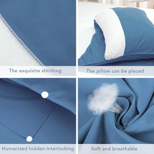 Vista 5 de Sleeping Bag Liner Ultralight Travel Sheet Dirt-Proof Camping Sheets Compact Hotel Sleeping-Sack for Outdoor Backpacking Hiking