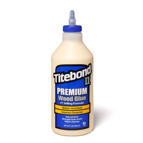 Vista 10 de Titebond II Premuim - Pegamento para madera color crema, 16 oz.