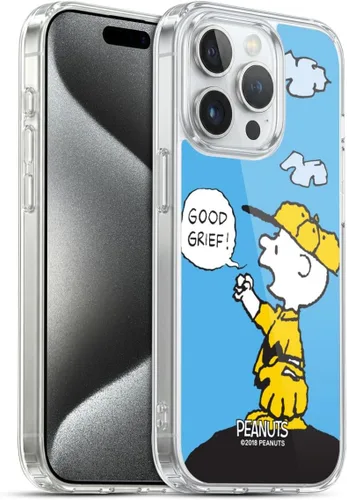Vista 45 de Head Case Designs Funda de gel suave con licencia oficial de Peanuts Autumn Charlie Brown compatible con Apple iPhone 7 Plus/iPhone 8 Plus