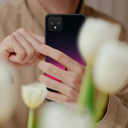 Vista 133 de Funda delgada para Google Pixel 4 XL, funda delgada de silicona de TPU suave a prueba de golpes para Google Pixel 4 XL, astronauta Galaxy
