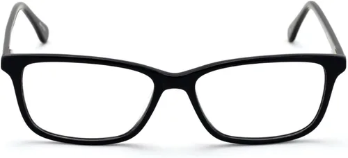 Vista 5 de V.W.E. Lentes rectangulares de acetato sin receta con marco transparente