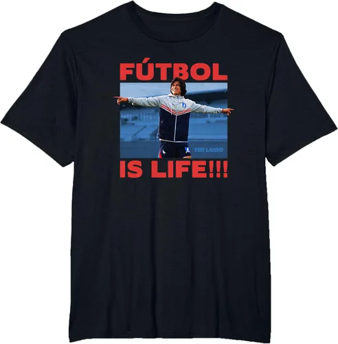Vista 10 de Ted Lasso Dani Rojas Futbol is Life - Camiseta talla S Negro