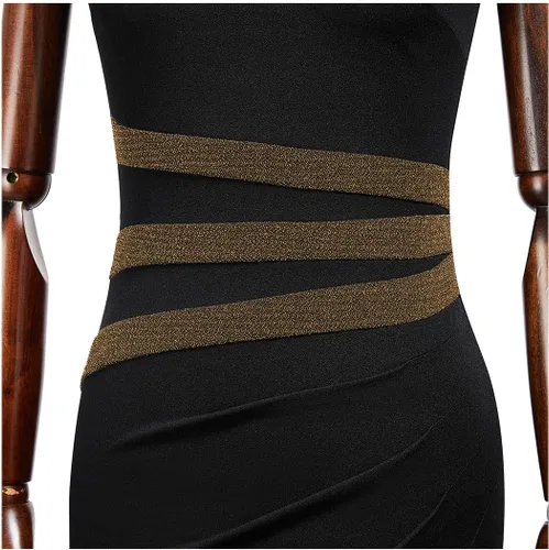 Vista 5 de AISIZE Vestido de cóctel de fiesta de cóctel sin mangas vintage de los años 50 para mujer