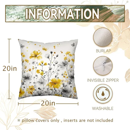 Vista 124 de Juego de 2 fundas de almohada de 16 x 16 pulgadas, diseño patriótico de bandera estadounidense con estrellas para exteriores, estilo casa de campo