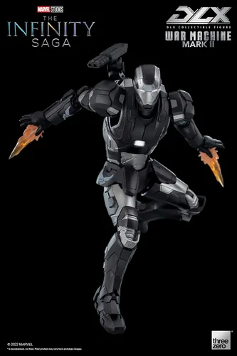 Vista 7 de Marvel Studios The Infinity Saga DLX War Machine Mark 2