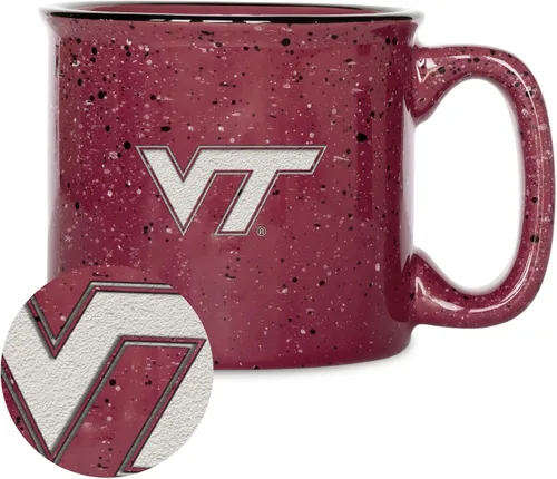 Vista 132 de Rico Industries NCAA Speckle 12oz Laser Engraved Campfire Mug