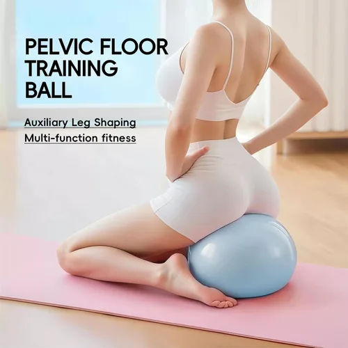 Vista 2 de Pelota de ejercicio suave de 9 pulgadas para pilates, yoga, entrenamiento básico